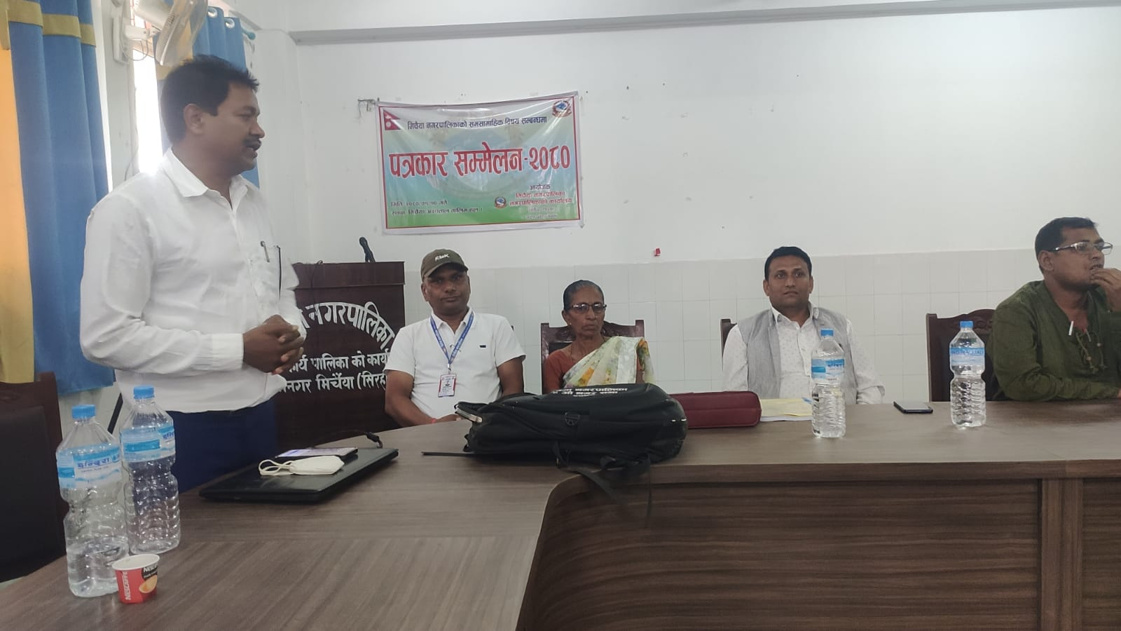 राजनिति प्रभावले नगरपालिकामा गरेको तोडफोड र कर्मचारीमा बढाएको त्रासप्रति मिचैया नगरपालिकाको निन्दा